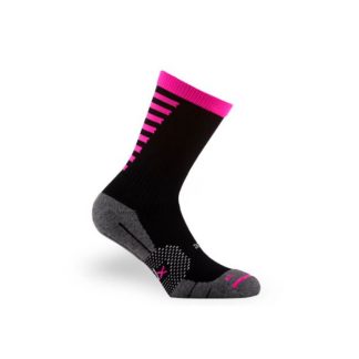 Calze PDX Padel Pro - Nero/Fucsia