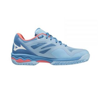 Scarpa Padel Mizuno Wave Exceed Light CC - Celeste