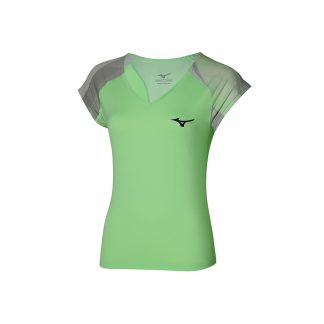 T-shirt Mizuno Release Printed Tee Verde