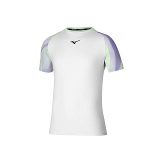 T-shirt Mizuno Release Shadow Tee 2 Bianco