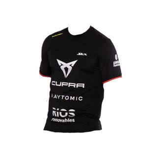 T-shirt Padel Ufficiale Siux Electra Stupa Nero