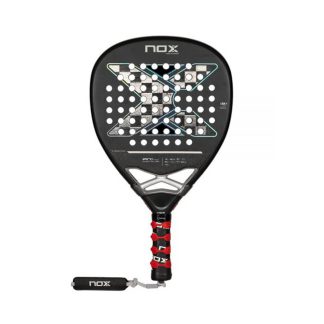 Pala de pádel Nox AT10 Genius Attack 18K 2024 - Agustín Tapia