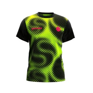 T-shirt Smash Ball Padel Typop - Giallo