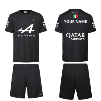 Completo Padel Personalizzabile Head 2024 - Nero