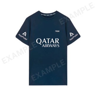 T-shirt Personalizzabile Padel Nox Team Regular - Blu