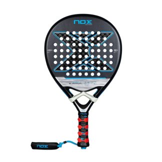 foto frontale della racchetta racchetta padel nox