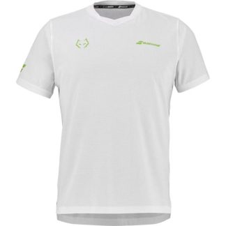 T-shirt Padel Babolat Juan Lebrón - Bianco