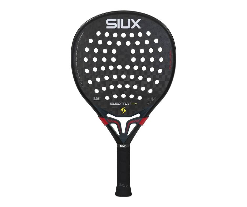 Racchetta Padel Siux Electra Pro Shadow Red 2026 - Franco Stupaczuk