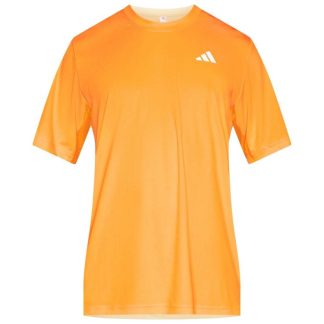 Camiseta de pádel personalizable Adidas Club Tee naranja