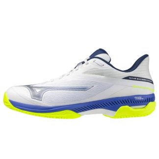 Zapatillas de pádel Mizuno Wave Exceed Court CC - Blanco/Azul