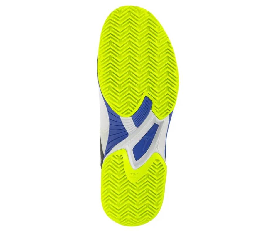 Scarpe Padel Mizuno Wave Exceed Court CC - Bianco Blu - immagine 4